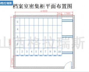 大同檔案密集柜定制